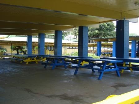 Hilo High outside Picnic area